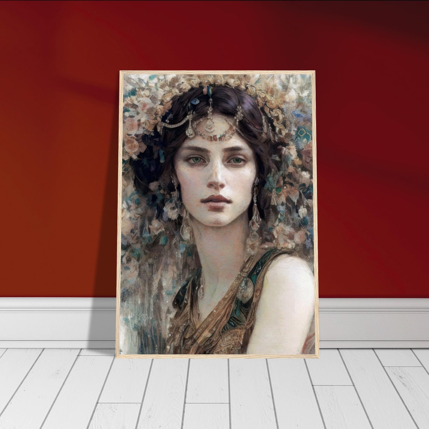 Anais, Museum-Quality Matte Paper Wooden Framed Poster