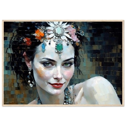 Sophia, Museum-Quality Matte Paper Wooden Framed Poster