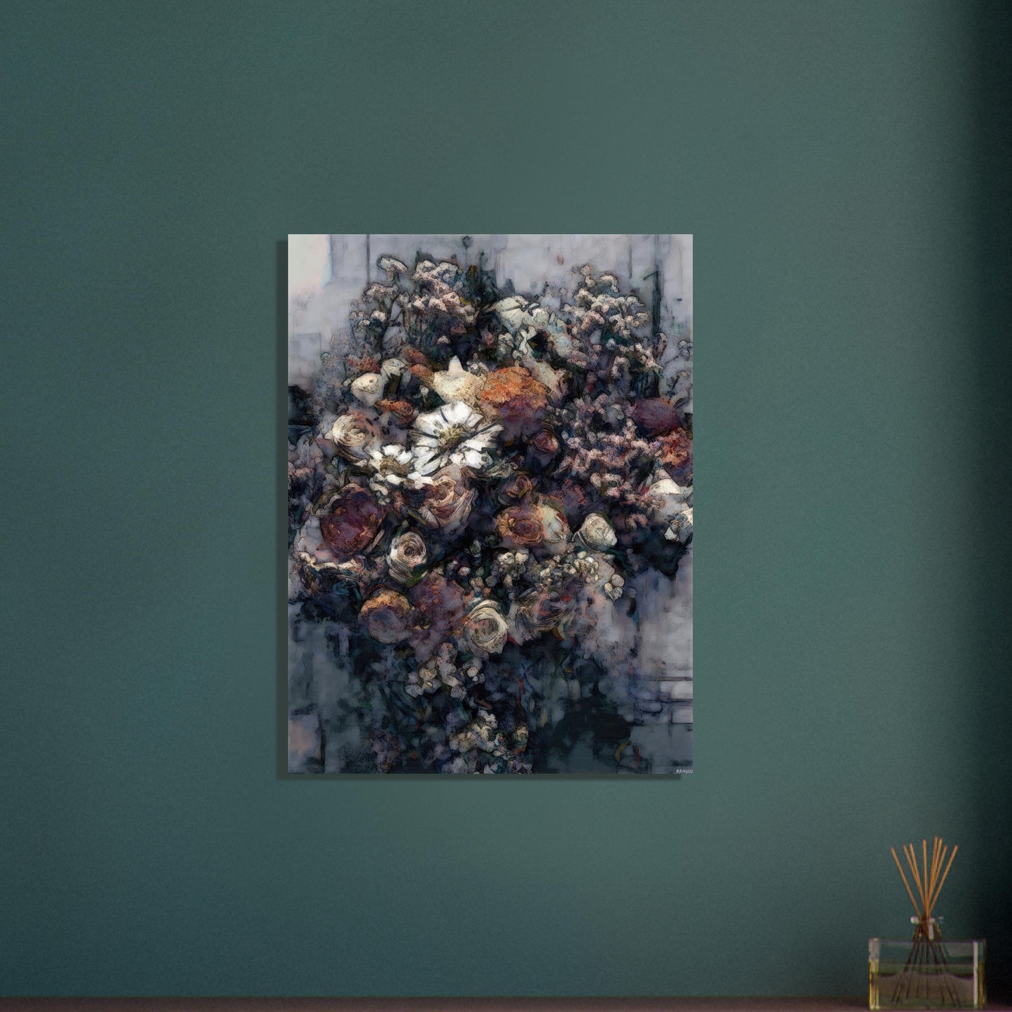 Flowers study 21, Foam Portrait