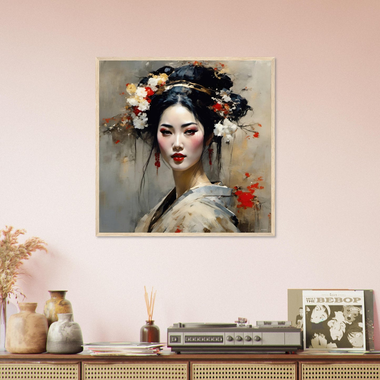 Hikari, Museum-Quality Matte Paper Wooden Framed Poster