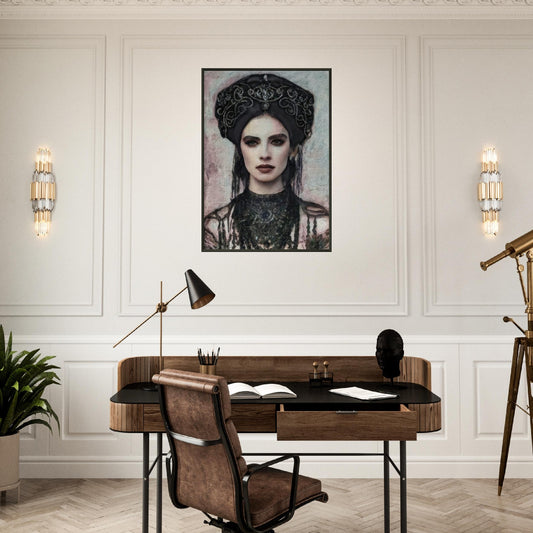 Sarah, Museum-Quality Matte Paper Metal Framed Poster