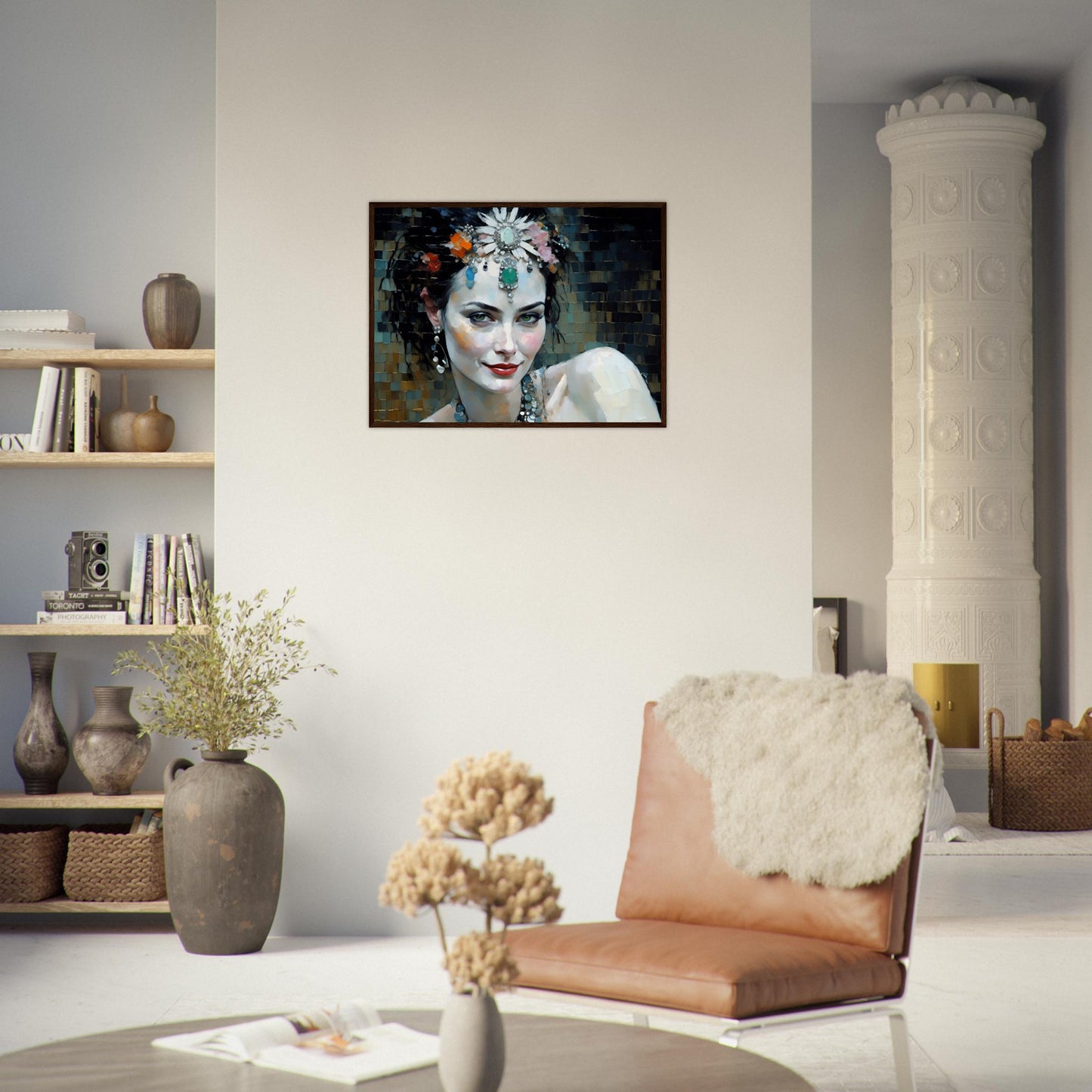 Sophia, Museum-Quality Matte Paper Wooden Framed Poster