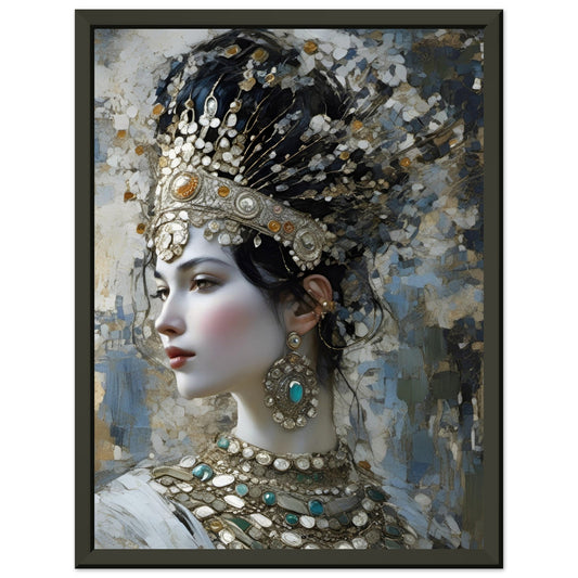 Kyria, Museum-Quality Matte Paper Metal Framed Poster