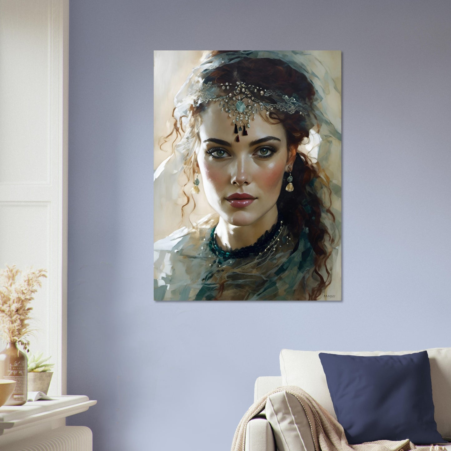 Linda, Aluminum Print