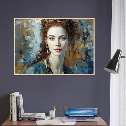 Ava, Museum-Quality Matte Paper Wooden Framed Poster