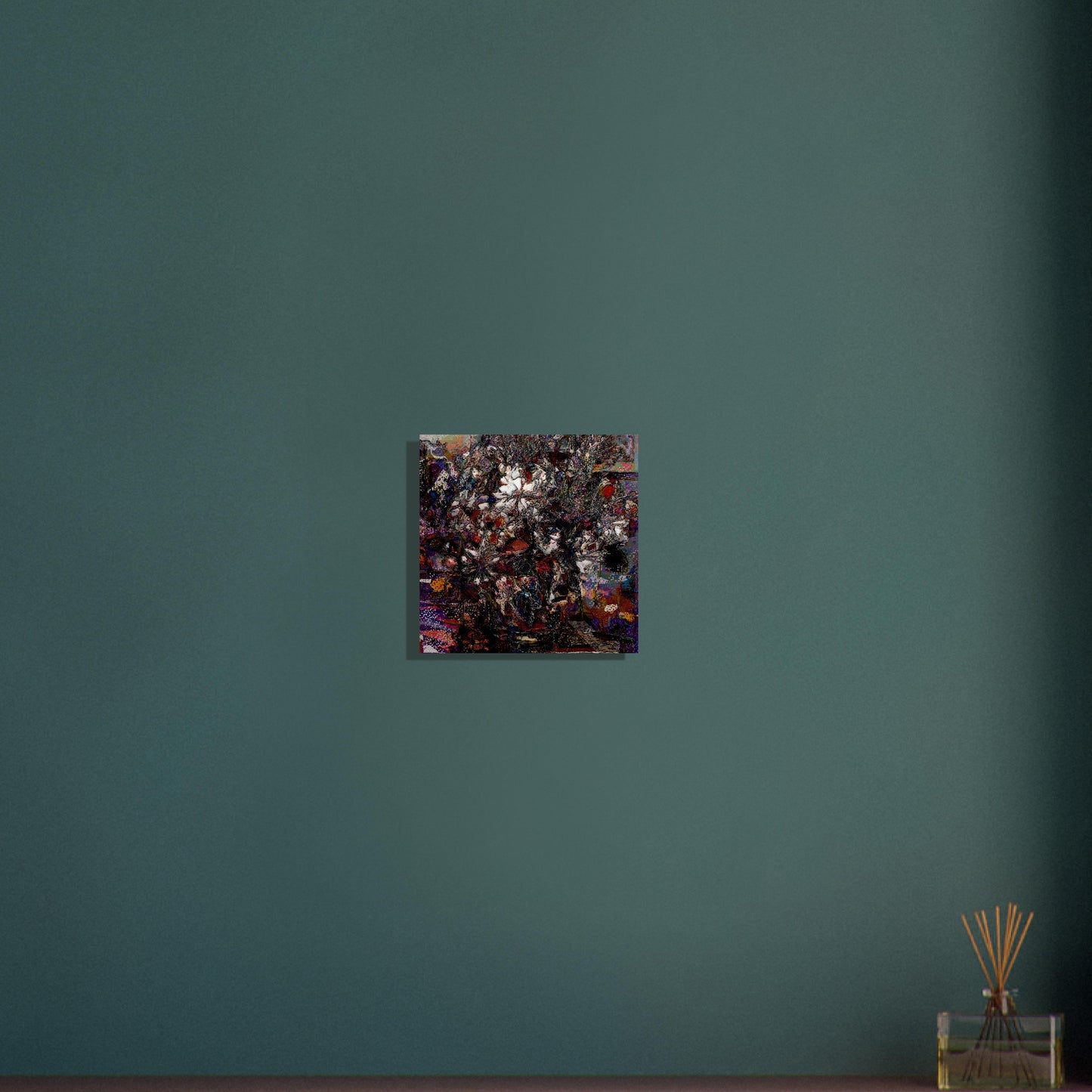 Flowers study 4, Brushed Aluminum Print