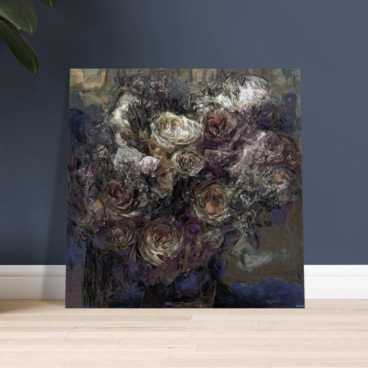 Flowers study 13, Brushed Aluminum Print