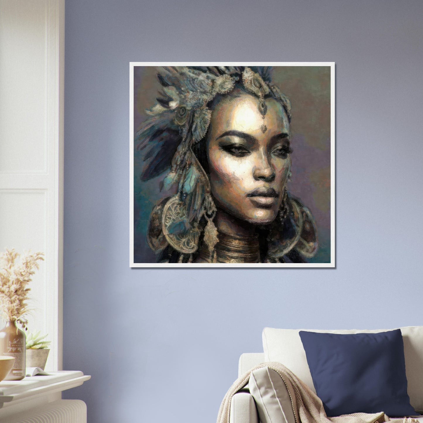 Assa, Museum-Quality Matte Paper Wooden Framed Poster