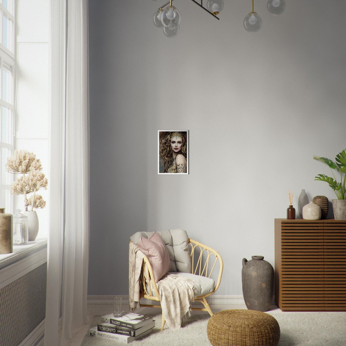 Tatiana, Museum-Quality Matte Paper Wooden Framed Poster