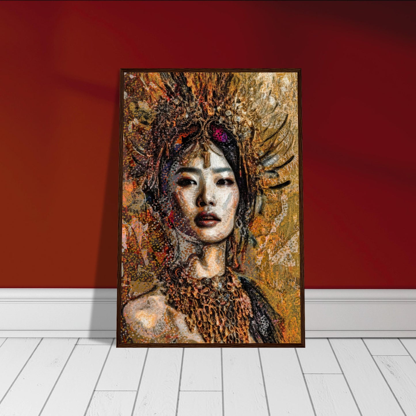 Jade, Museum-Quality Matte Paper Wooden Framed Poster