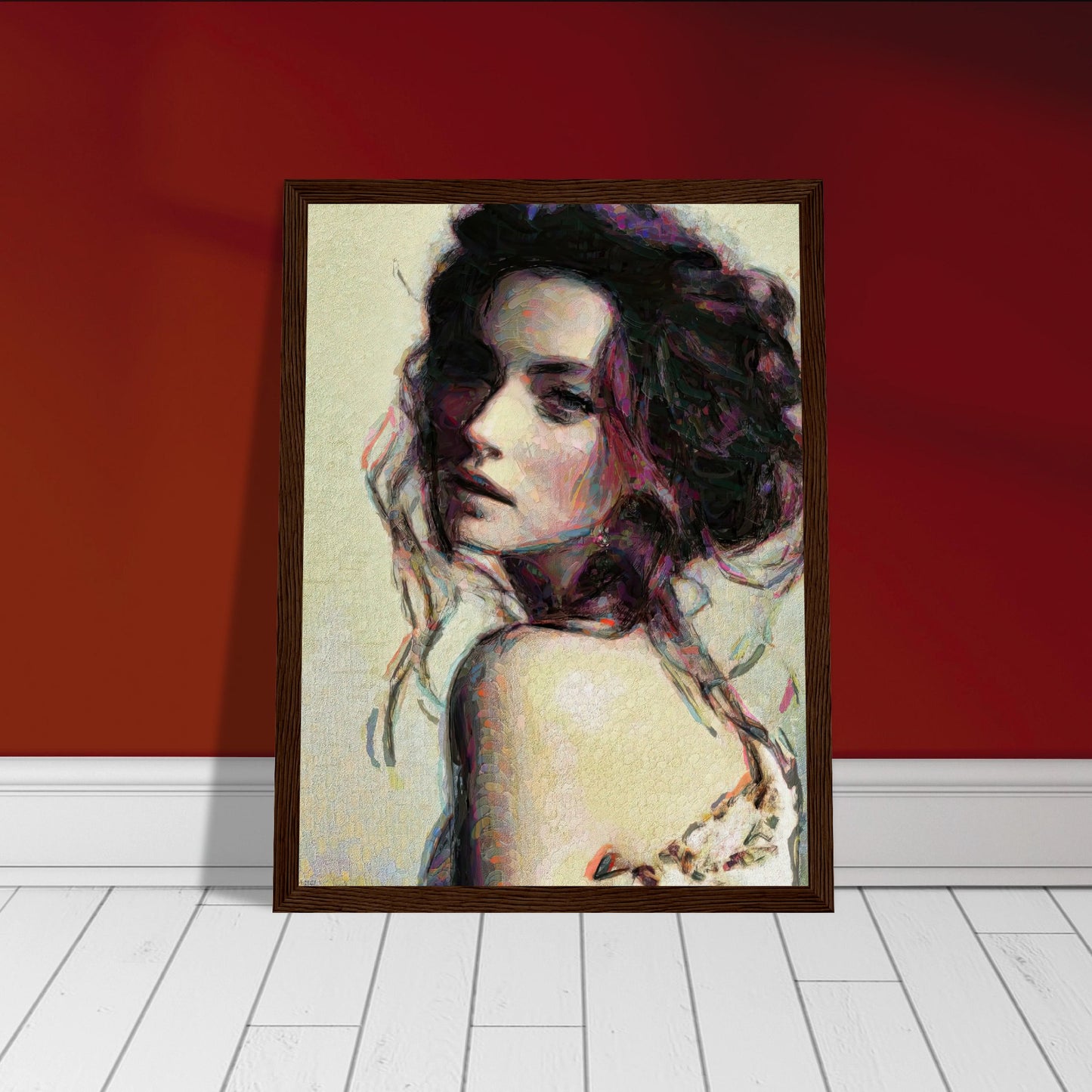 Emmy, Museum-Quality Matte Paper Wooden Framed Poster