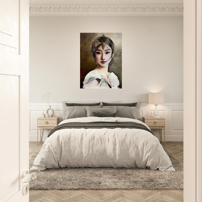 Yuan, Brushed Aluminum Print