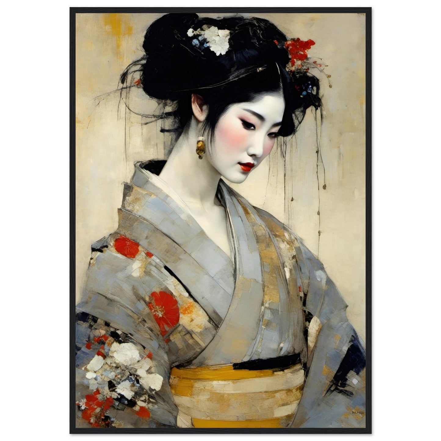 Machika, Museum-Quality Matte Paper Wooden Framed Poster