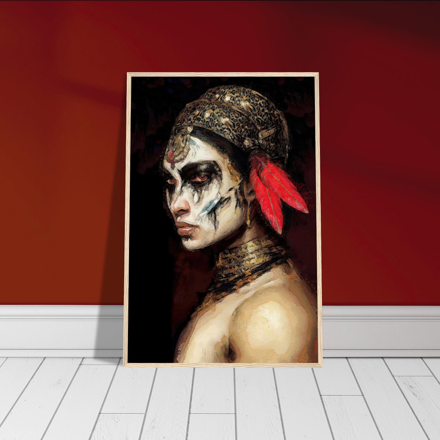 Nur, Museum-Quality Matte Paper Wooden Framed Poster