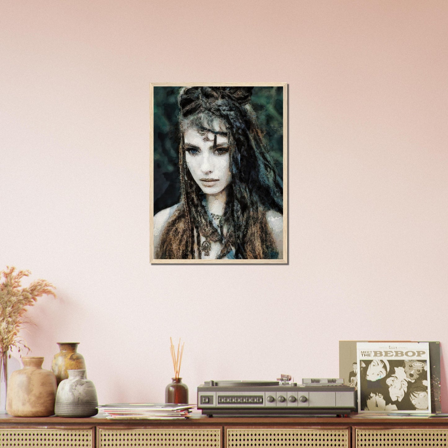 Miranda, Museum-Quality Matte Paper Wooden Framed Poster