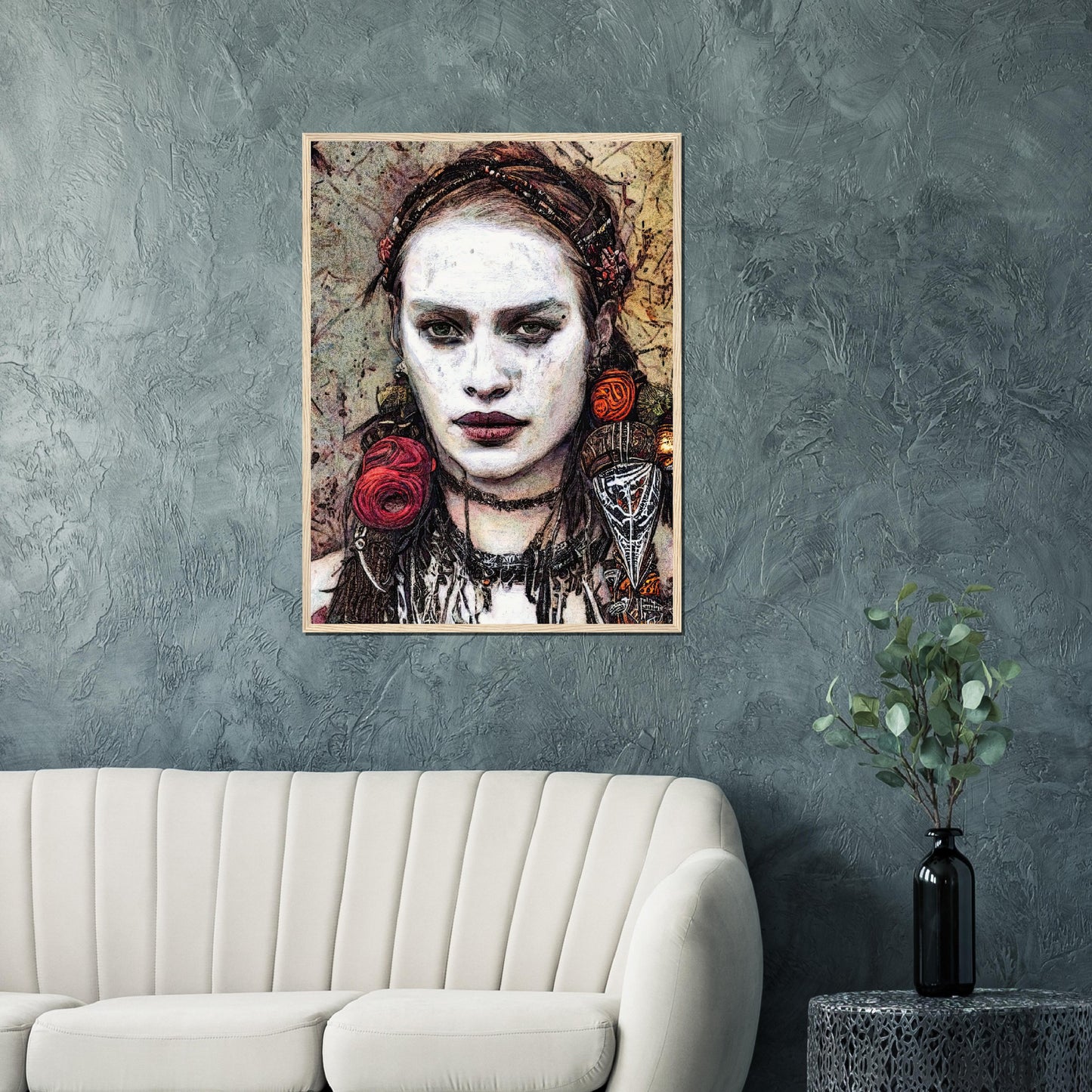 Freja, Museum-Quality Matte Paper Wooden Framed Poster