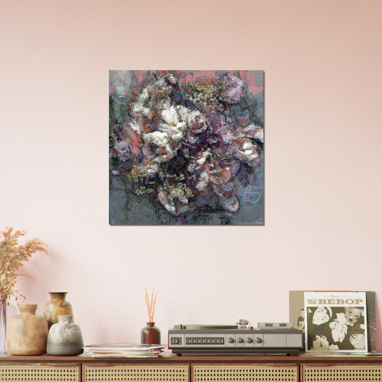 Flowers study 3, Foam Square