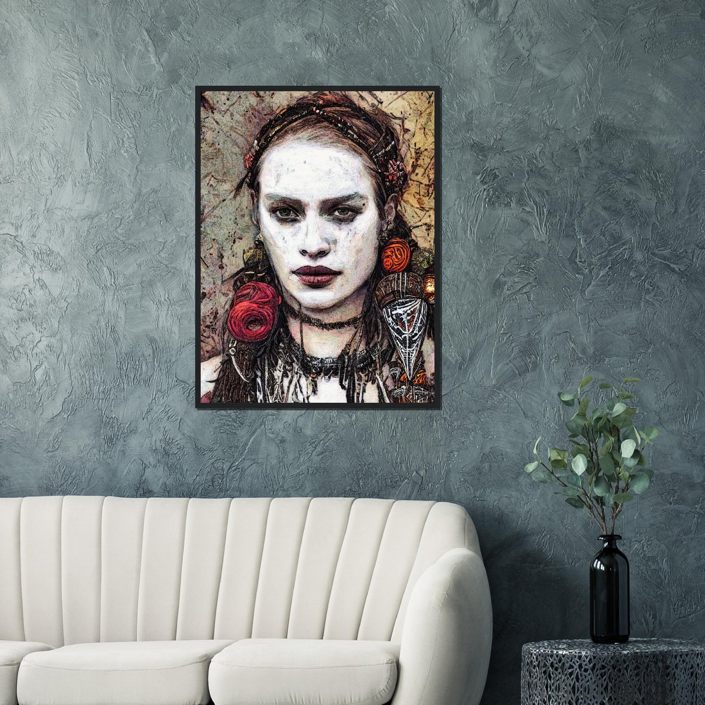 Freja, Museum-Quality Matte Paper Wooden Framed Poster