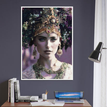 Lea, Museum-Quality Matte Paper Wooden Framed Poster
