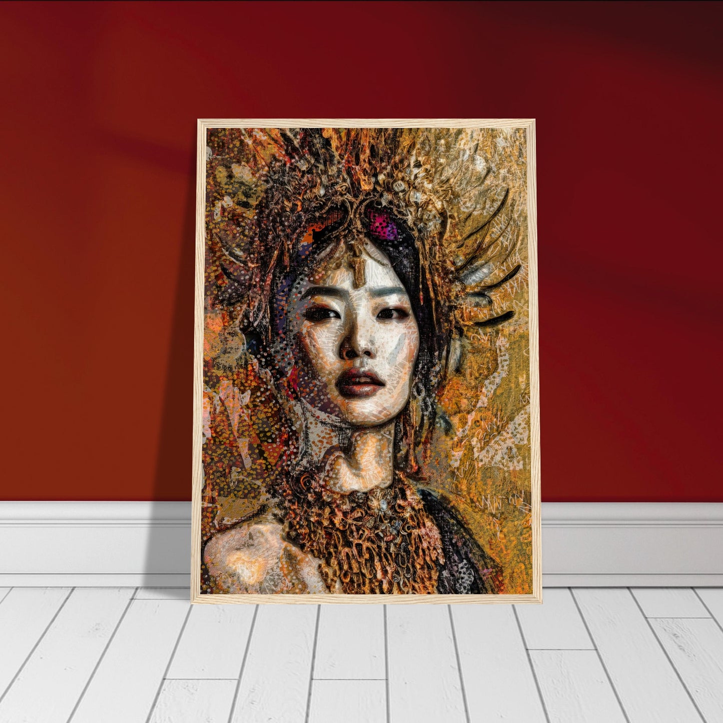 Jade, Museum-Quality Matte Paper Wooden Framed Poster