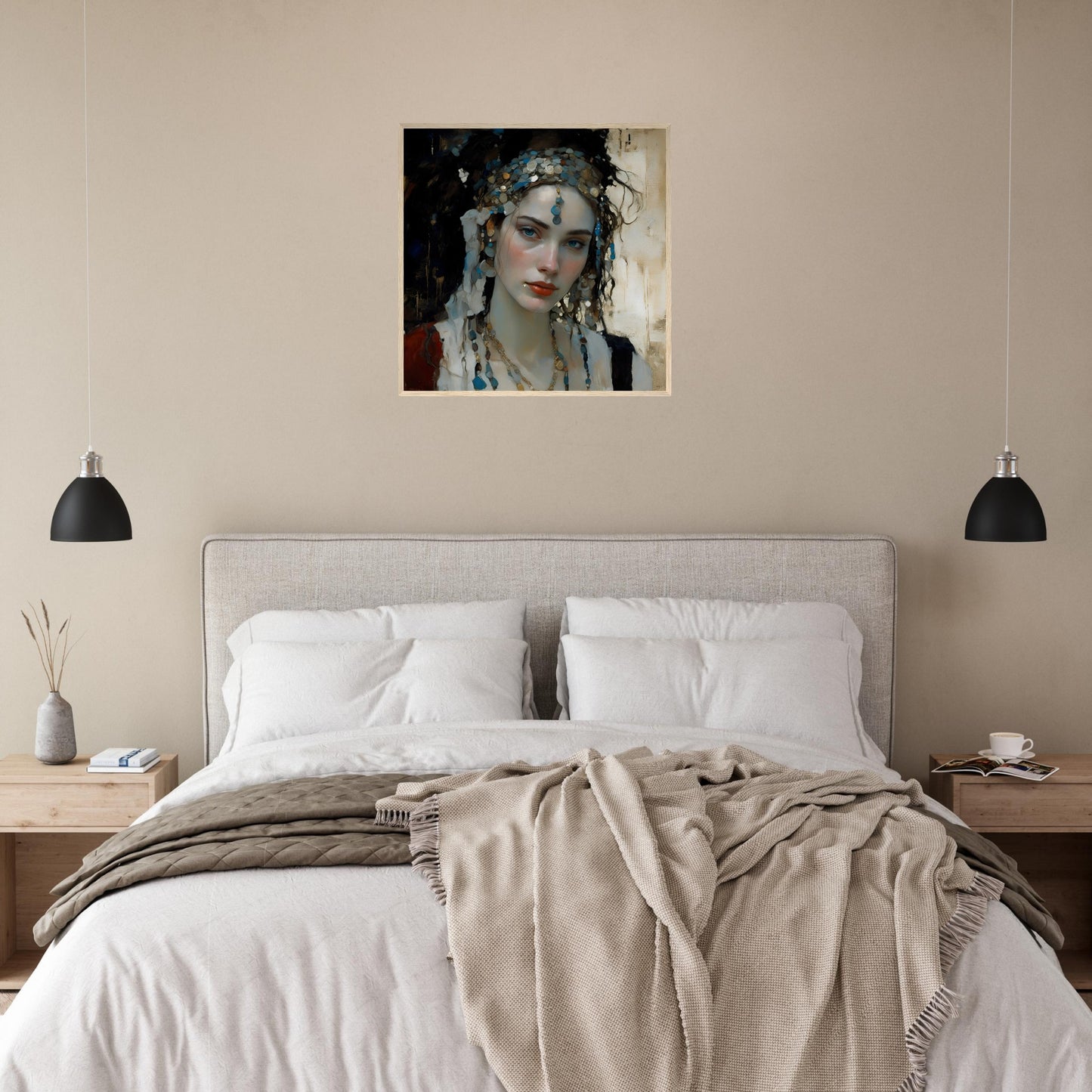 Daria2, Museum-Quality Matte Paper Wooden Framed Poster