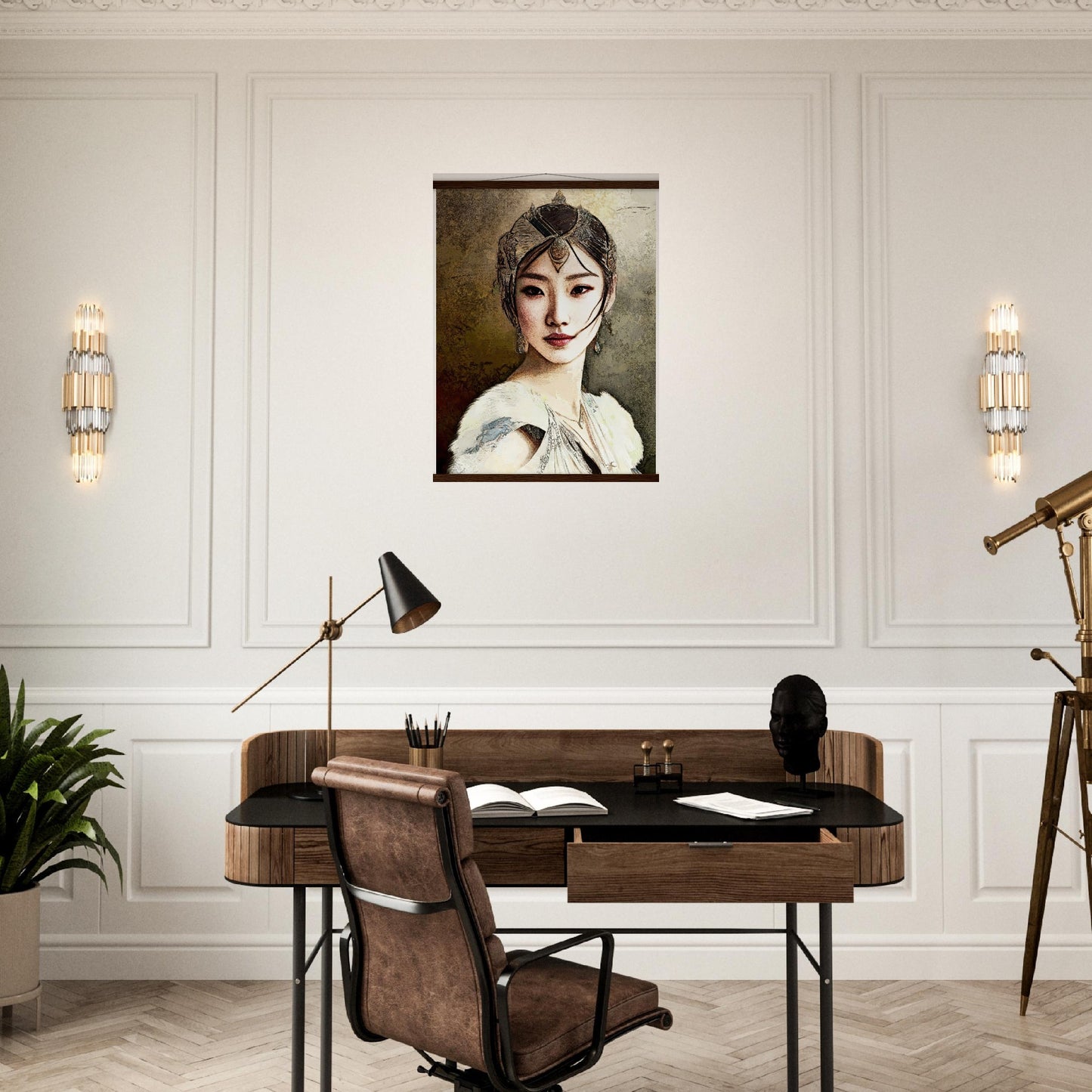 Yuan, Museum-Quality Matte Paper Poster with Hanger