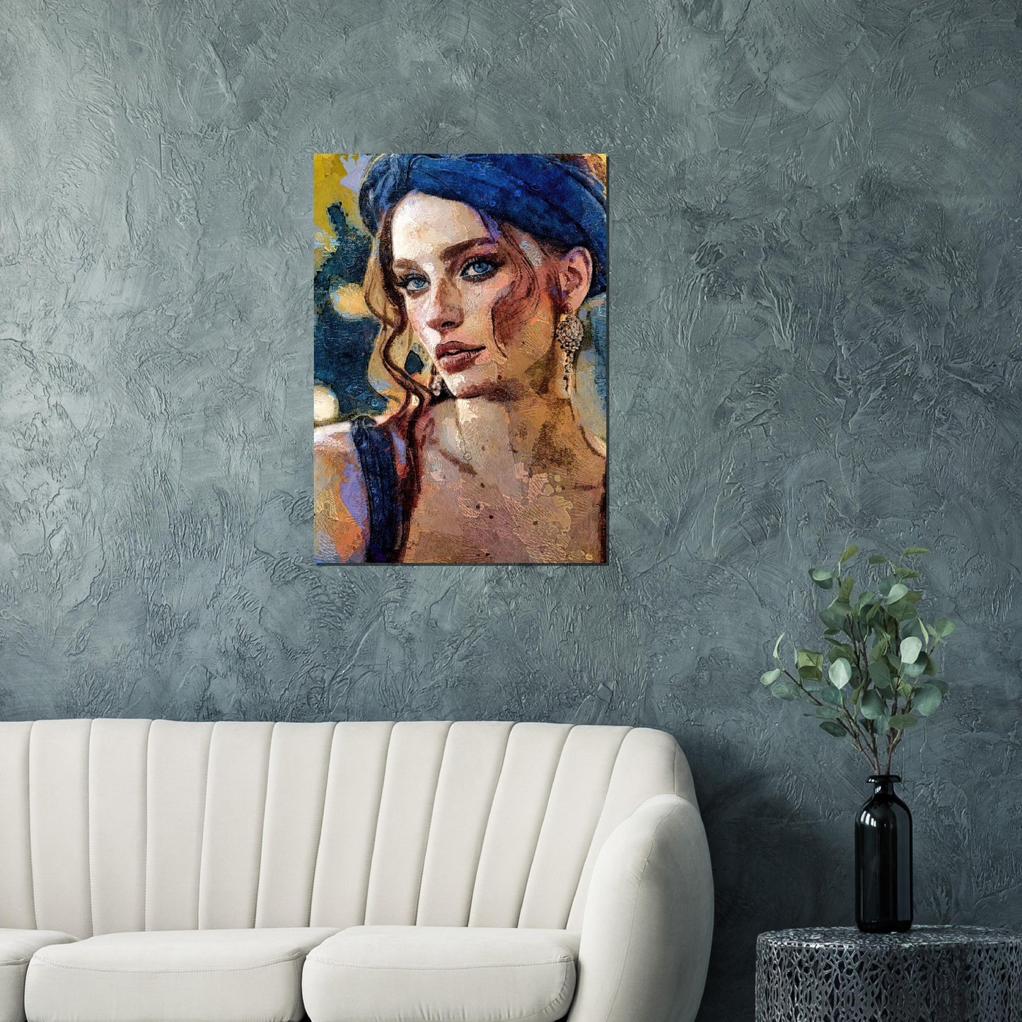 Kylie, Foam Portrait