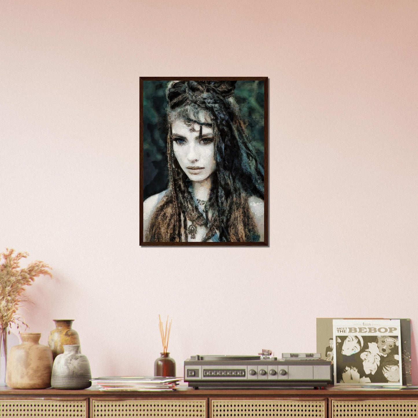 Miranda, Museum-Quality Matte Paper Wooden Framed Poster