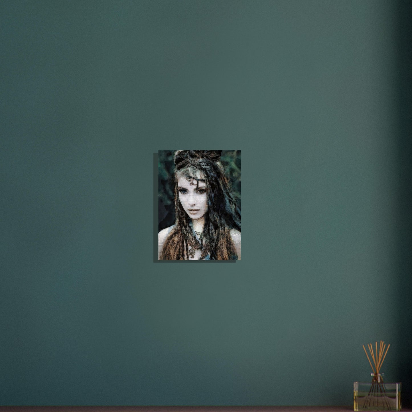 Miranda, Brushed Aluminum Print