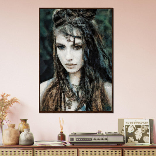 Miranda, Museum-Quality Matte Paper Wooden Framed Poster