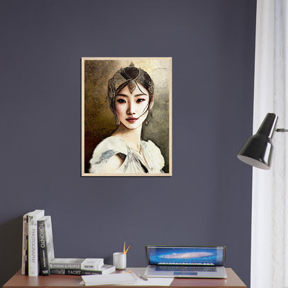 Yuan, Museum-Quality Matte Paper Wooden Framed Poster