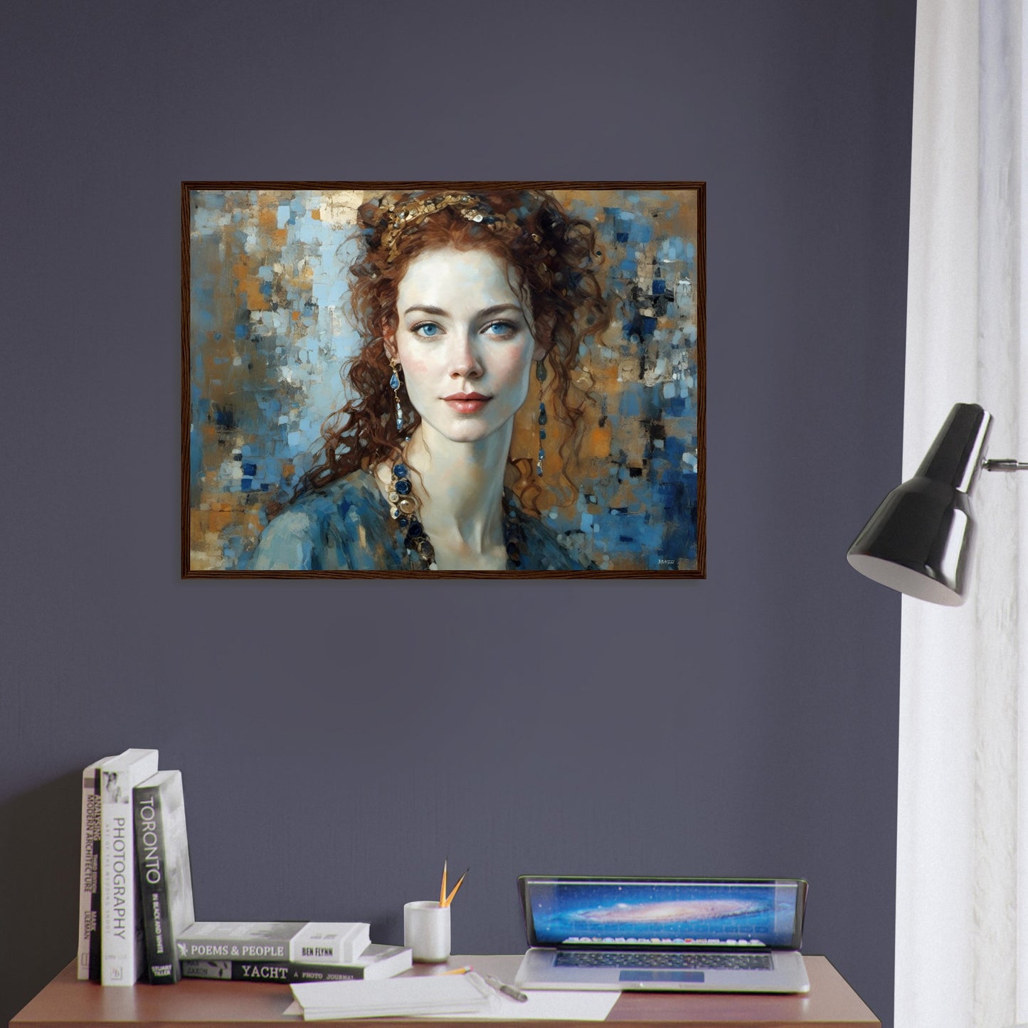 Ava, Museum-Quality Matte Paper Wooden Framed Poster