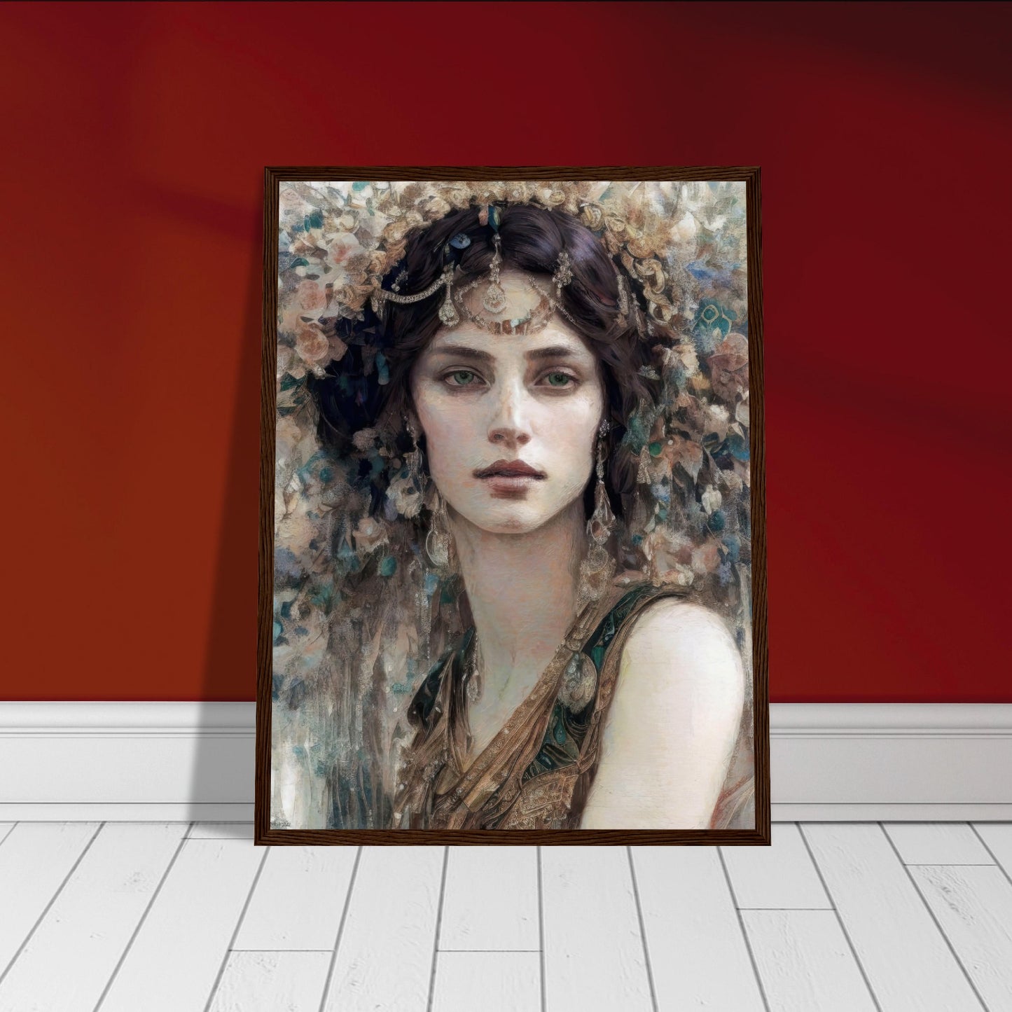 Anais, Museum-Quality Matte Paper Wooden Framed Poster