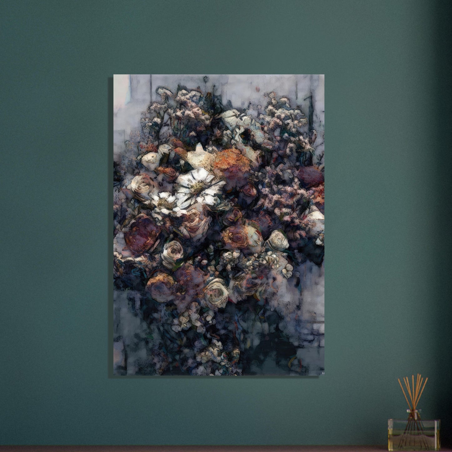 Flowers study 21, Foam Portrait