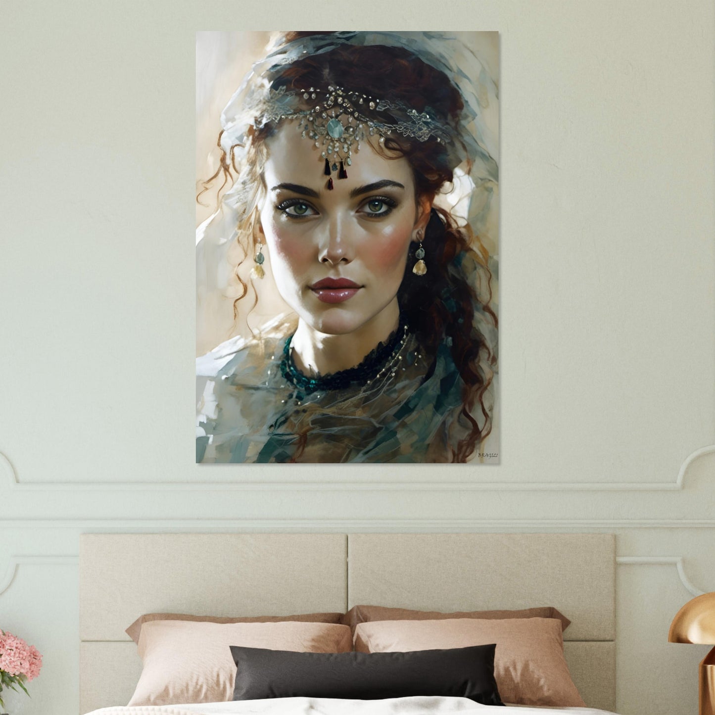 Linda, Aluminum Print