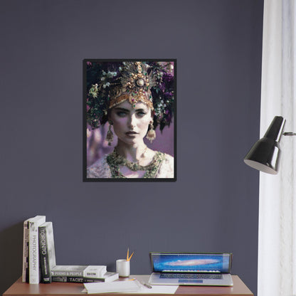 Lea, Museum-Quality Matte Paper Wooden Framed Poster