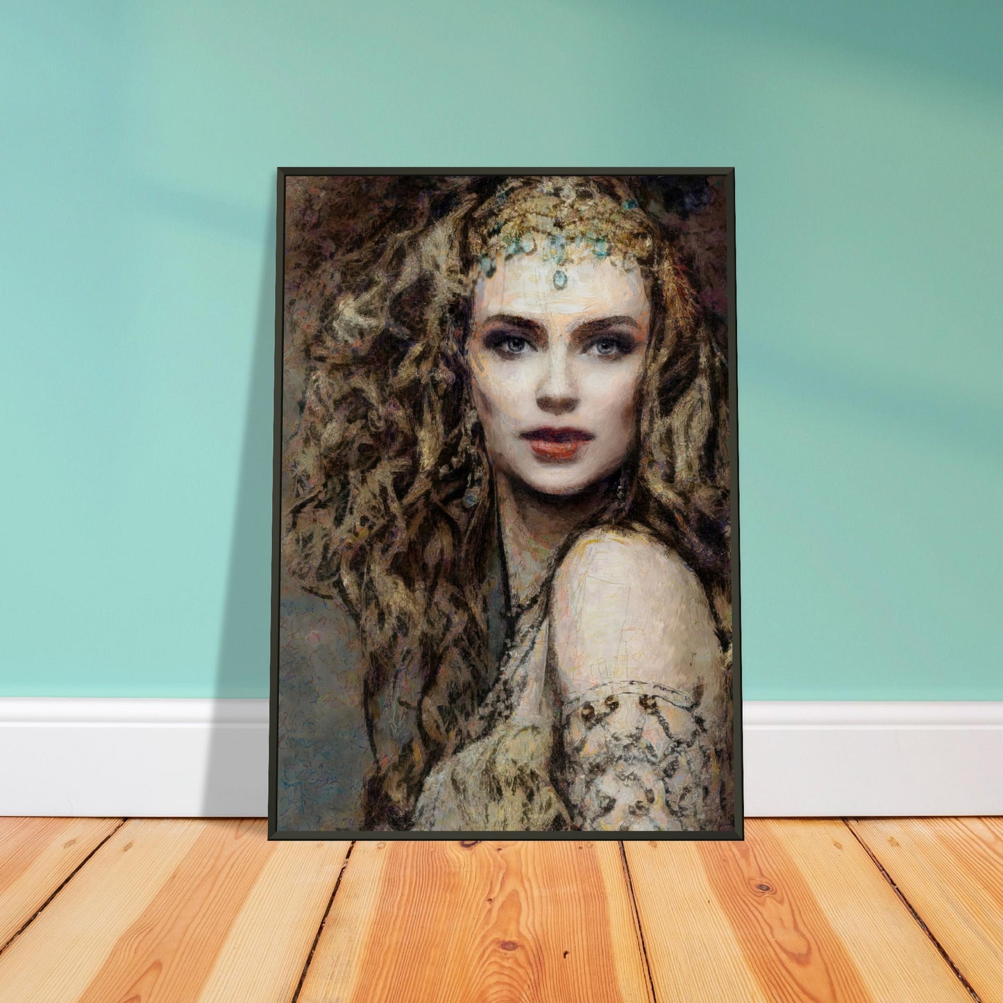 tatiana, Museum-Quality Matte Paper Metal Framed Poster