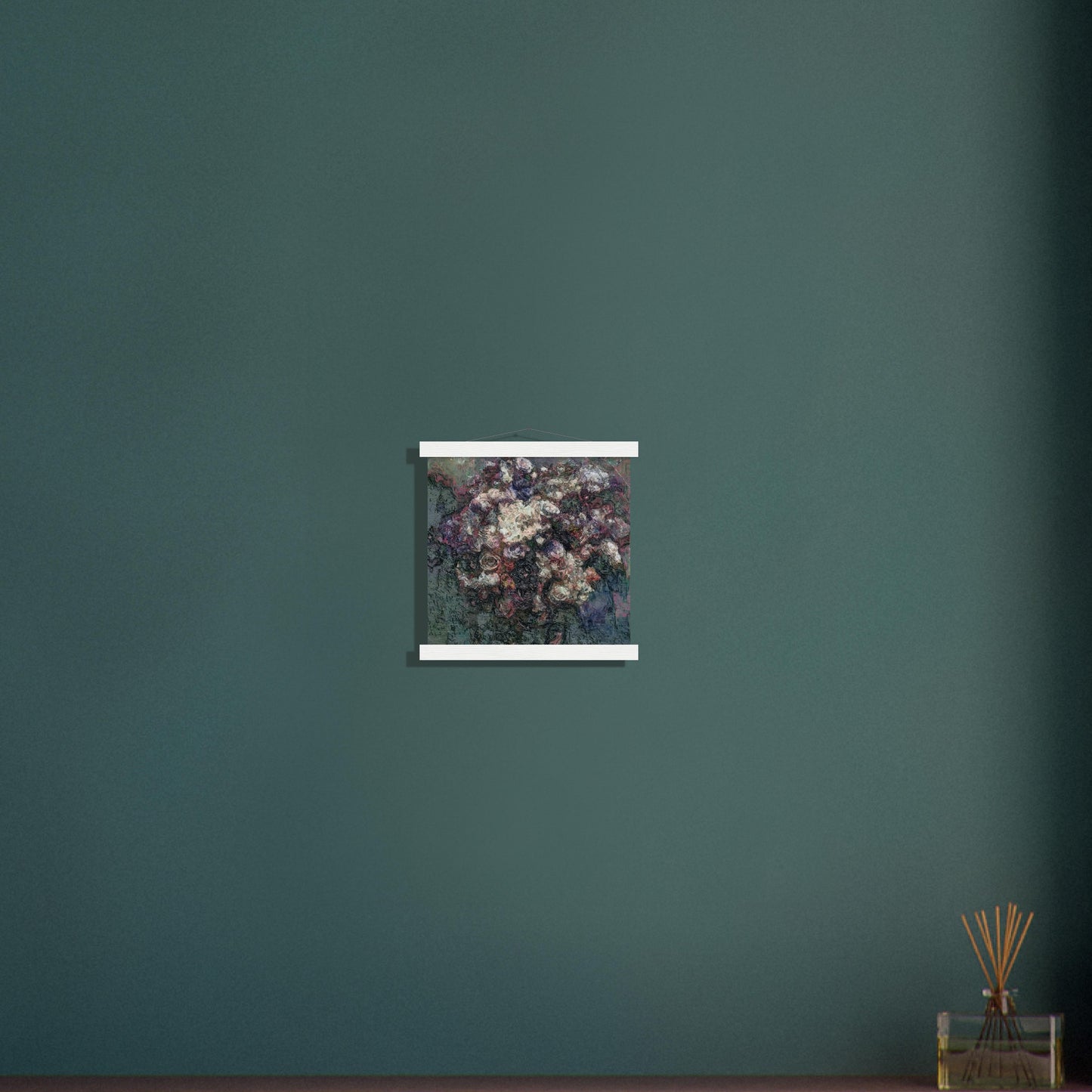 Flowers study 19, Museum-Quality Matte Paper Poster with Hanger