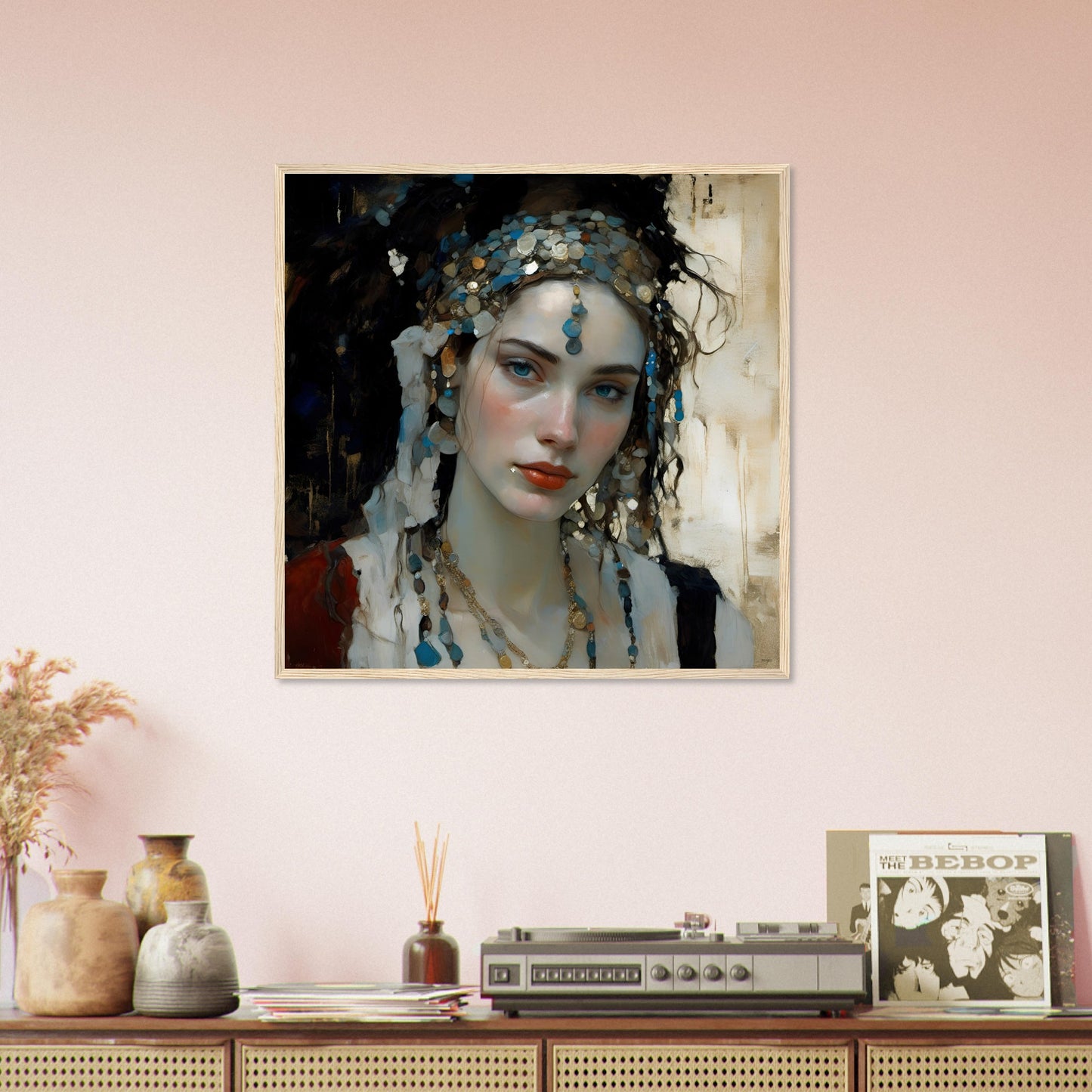 Daria2, Museum-Quality Matte Paper Wooden Framed Poster