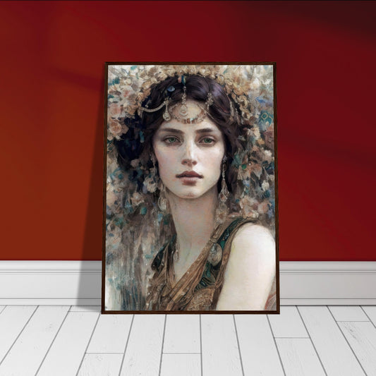 Anais, Museum-Quality Matte Paper Wooden Framed Poster