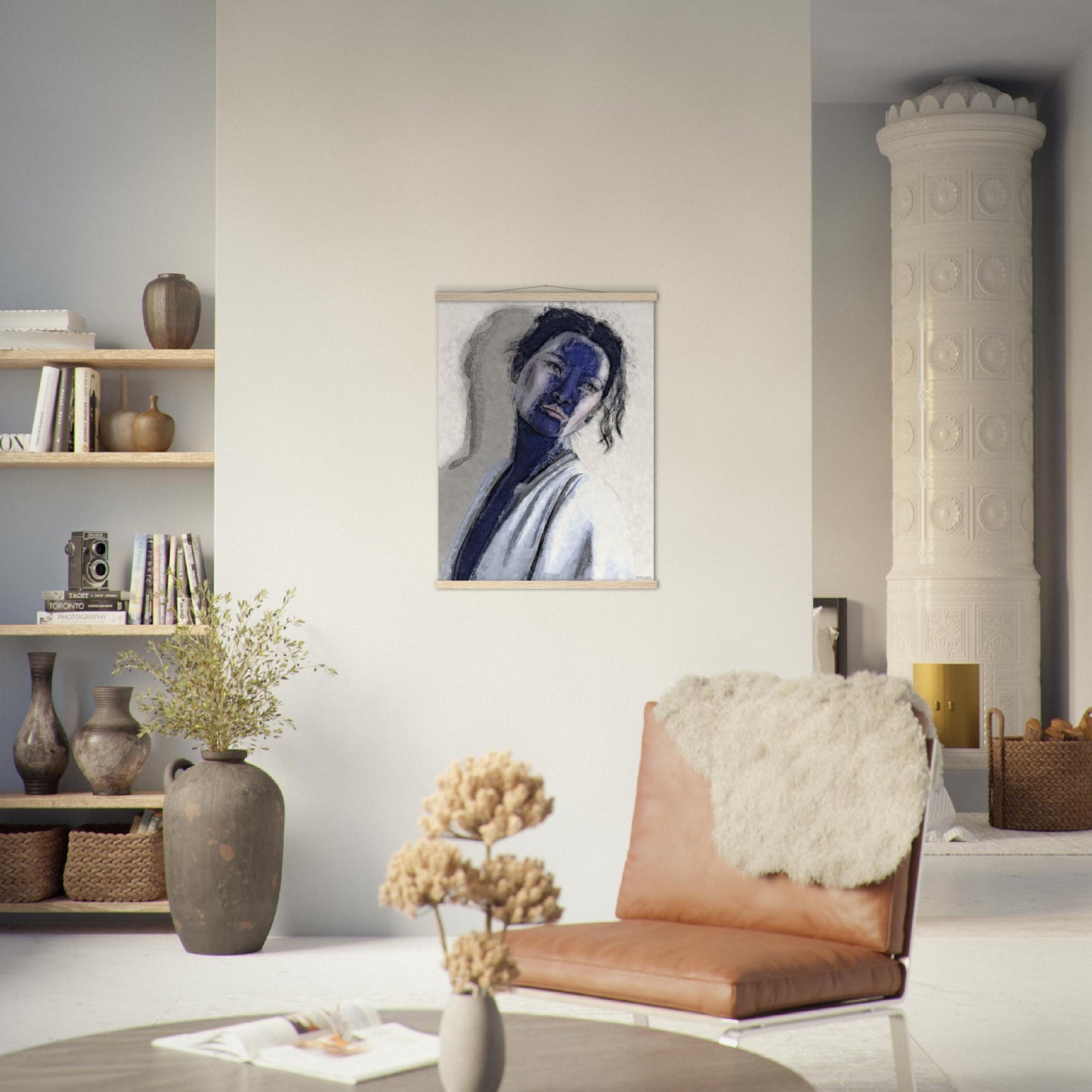 Kiyo, Museum-Quality Matte Paper Poster with Hanger