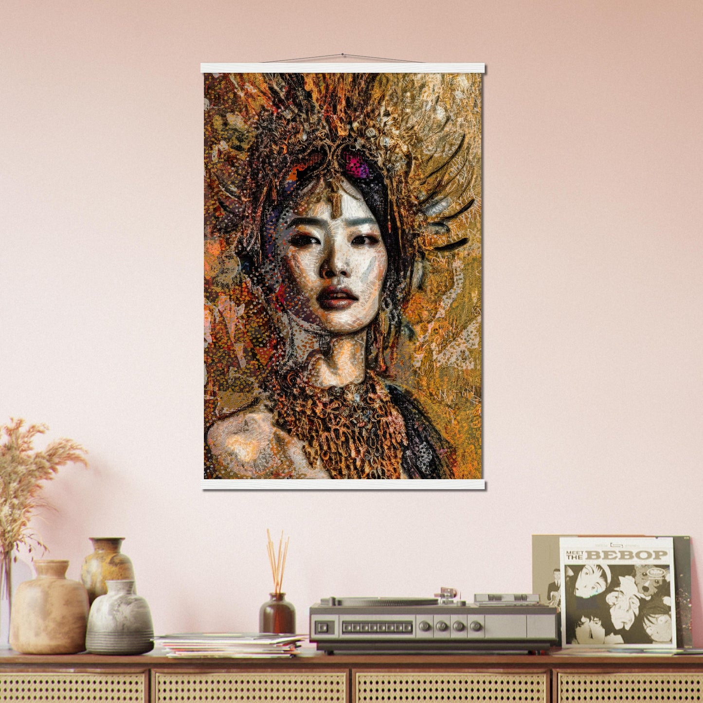 Jade, Museum-Quality Matte Paper Poster with Hanger