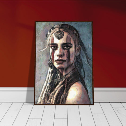 Hedda, Museum-Quality Matte Paper Wooden Framed Poster