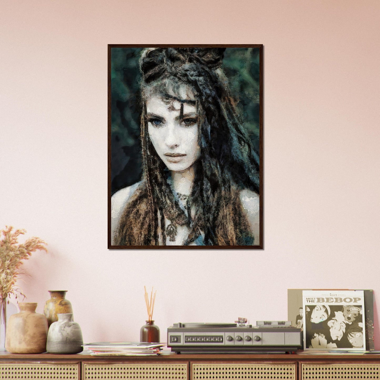 Miranda, Museum-Quality Matte Paper Wooden Framed Poster