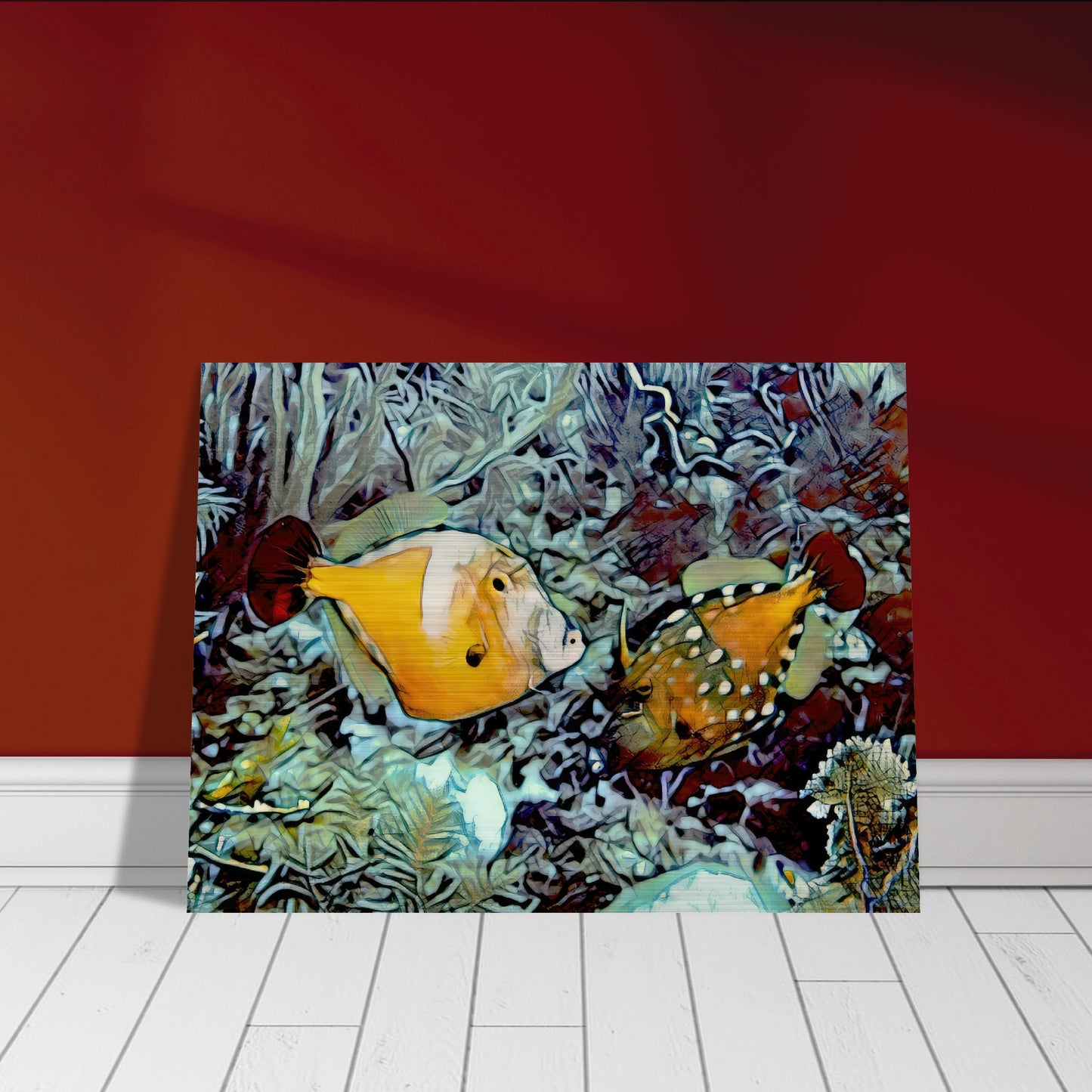 Triggers, Brushed Aluminum Print