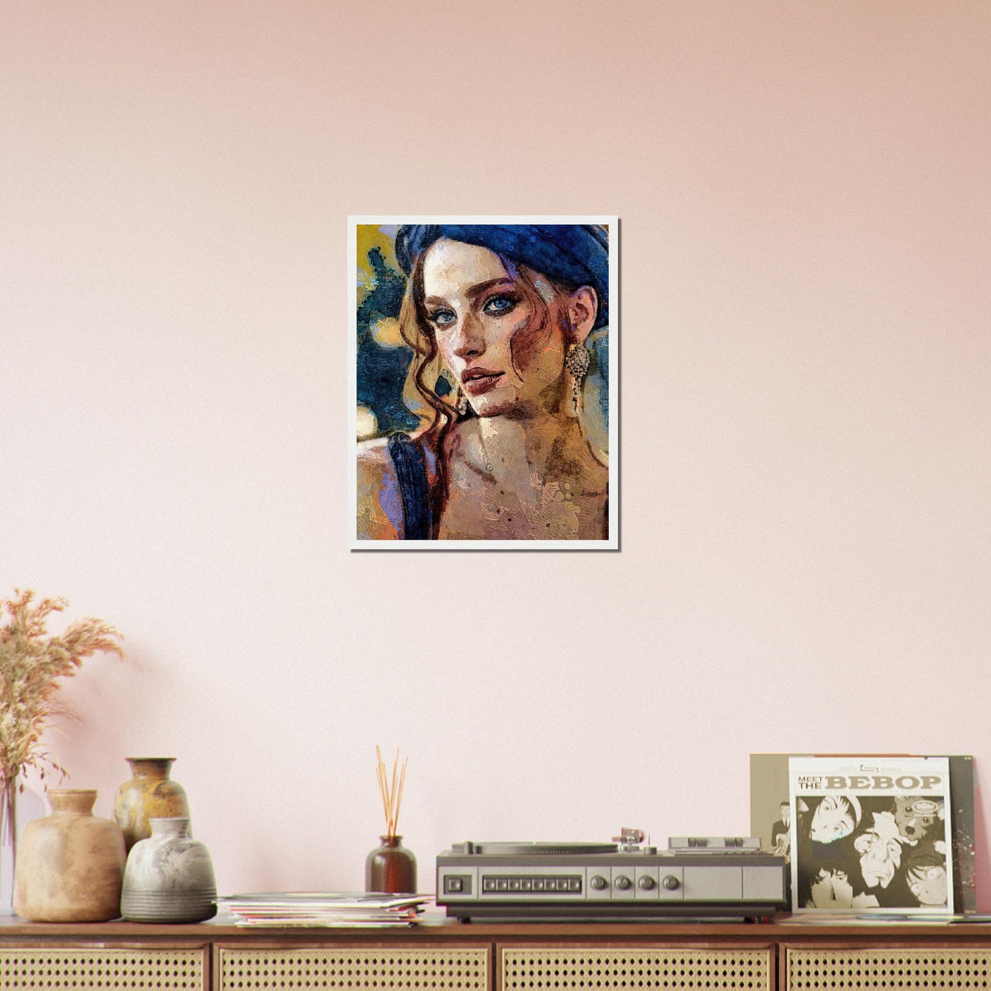 Kylie, Museum-Quality Matte Paper Wooden Framed Poster