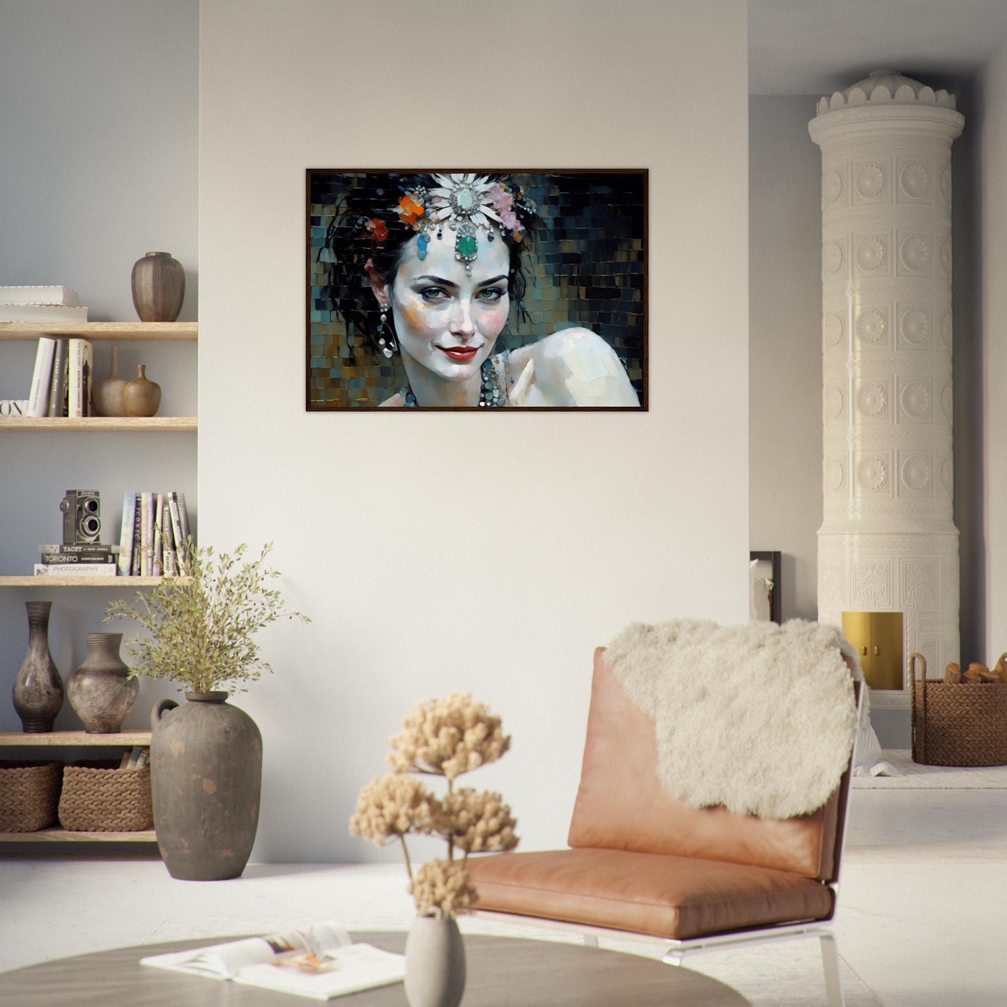 Sophia, Museum-Quality Matte Paper Wooden Framed Poster