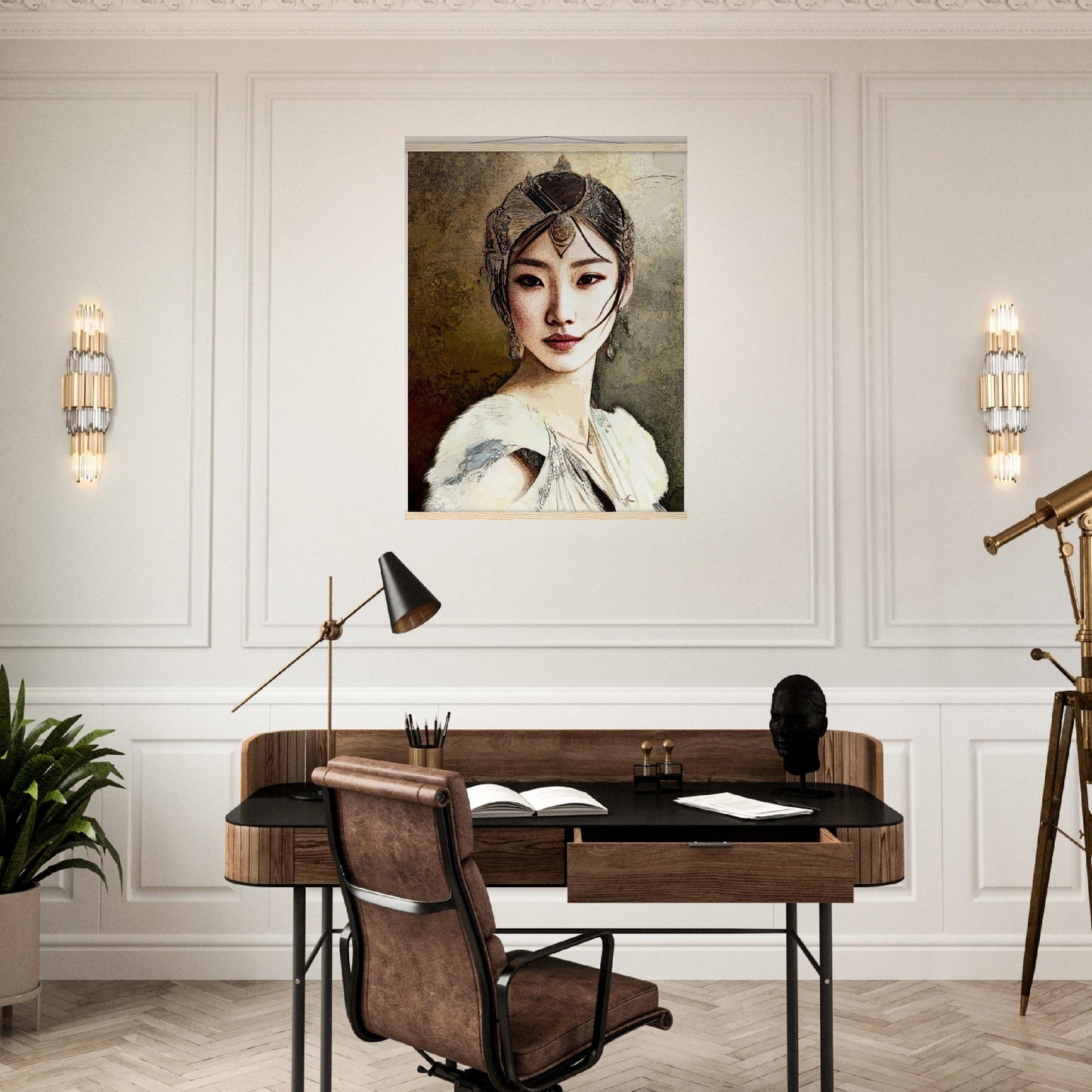 Yuan, Museum-Quality Matte Paper Poster with Hanger