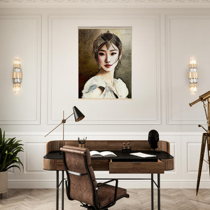 Yuan, Museum-Quality Matte Paper Poster with Hanger