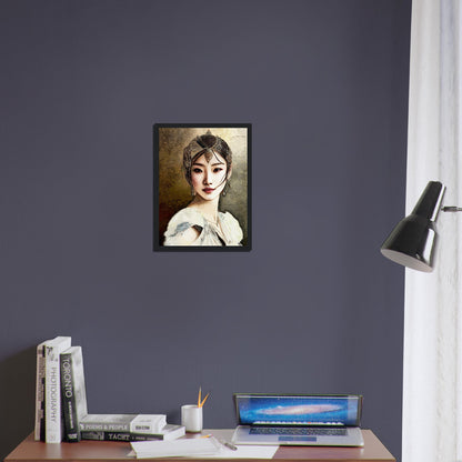 Yuan, Museum-Quality Matte Paper Wooden Framed Poster